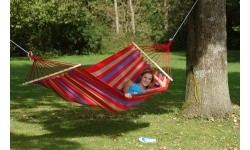 Hammock Amazonas Aruba, with EllTex material, red