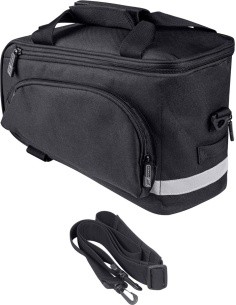 Pakiraami kott FORCE Slim Bud 9l, must