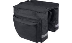Force NOEM BUD Bicycle Carrier Bag, 2x18L (black)