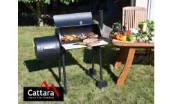 Charcoal Grill with Smokehouse Cattara Smokie