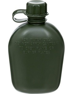 Pastic Canteen MFH - Green, 1l