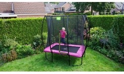 EXIT Silhouette trampoline 153x214cm - pink
