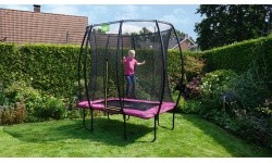EXIT Silhouette trampoline 153x214cm - pink