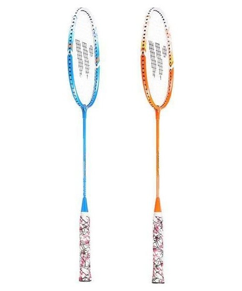 ALUMTEC 55K BADMINTON ROCKET SET + 3 PIECES SHUTTLECOCKS WISH