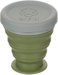 Folding Cup MFH - Green, 200ml