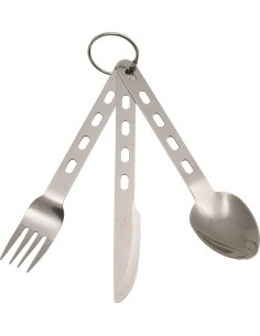 Cutlery Set FoxOutdoor Extra Light, 3-part