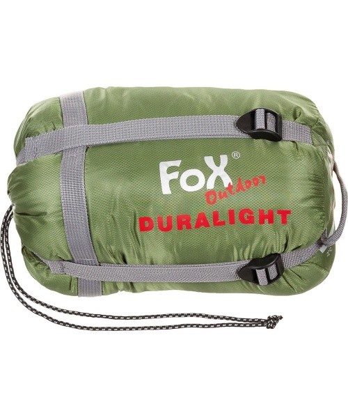 Sleeping Bag FoxOutdoor Duralight - Green-Black