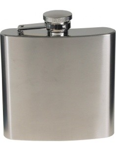 Hip Flask FoxOutdoor - Chrome Matt, 170ml