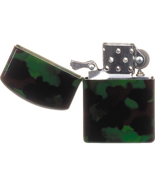 Windproof Lighter MFH - Woodland, Unfilled