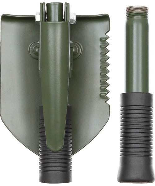 Mini Folding Shovel Set MFH 3in1 - Green