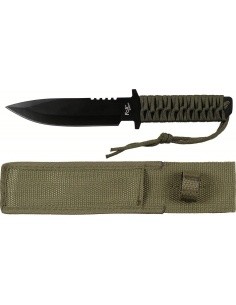 Knife FoxOutdoor - Green, Fixed Blade