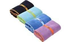 NCR12 PURPLE-RED MICROFIBRE TOWEL 180x100 NILS CAMP