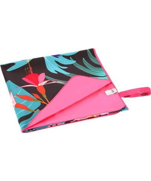 Microfibre Towel Nils Camp NCR14 Leaves, 160x80cm