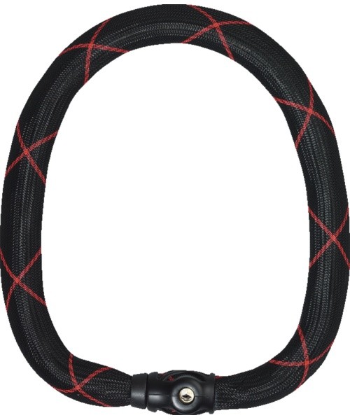 Jalgratta ketaslukk ABUS Ivy Steel-O-Chain 9210 110cm, must
