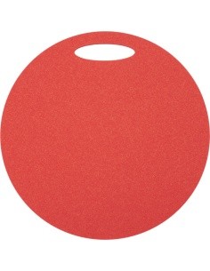Ümmargune istumismatt Yate, 1-kihiline, läbimõõt 35 cm, punane