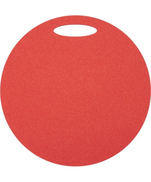 Ümmargune istumismatt Yate, 1-kihiline, läbimõõt 35 cm, punane