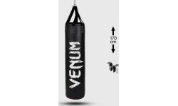 Poksikott Venum Challenger, 170 cm, täidetud – must
