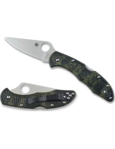 Kokkupandav nuga Spyderco C11ZFPGR Delica 4 Zome, roheline