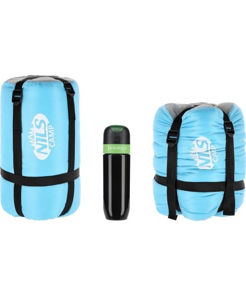 NC2008 BLUE-GRAY SLEEPING BAG SIZE. M NILS CAMP