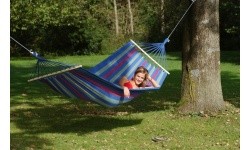 Hammock Amazonas Aruba with EllTex material, blue