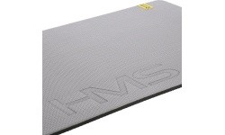 Fitnness Mat HMS Premium MFK07 Light Grey-Black, 120x60cm, EVA 15mm