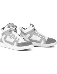 Motorcycle Boots W-TEC Arimes - Grey/White