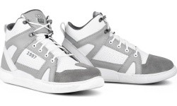 Motorcycle Boots W-TEC Arimes - Grey/White