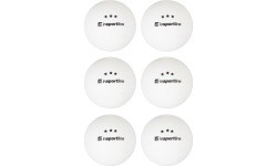 Lauatennise pallid inSPORTline Elisenda S3 – 6 tk - Valge