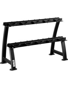 STR38 DOUBLE LEVEL DUMBBELL RACK COMMERCIAL HMS