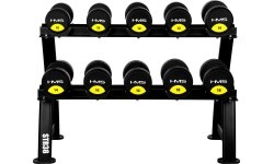 STR38 DOUBLE LEVEL DUMBBELL RACK COMMERCIAL HMS