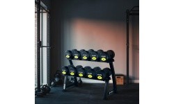 STR38 DOUBLE LEVEL DUMBBELL RACK COMMERCIAL HMS