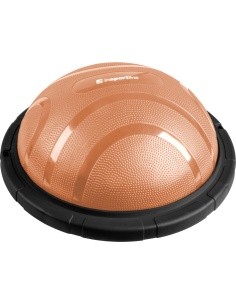 Balance Trainer inSPORTline Dome Edge - černá-mocha mousse