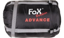 Sleeping Bag FoxOutdoor Advance - Black-Grey