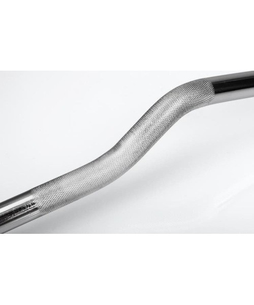 Curled Barbell Bar Marbo MW-G120L-EX-SR, 30mm, 120cm