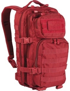 Mil-Tec US Assault Small seljakott, signaalpunane