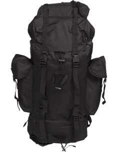GERMAN BLACK IMPORT LARGE RUCKSACK