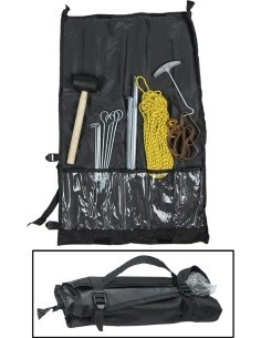 TENT SET (PEGS, HAMMER, GUY ROPE, ETC.)