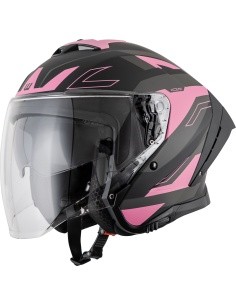 Motorcycle Helmet W-TEC Voltik Shockrose - Pink