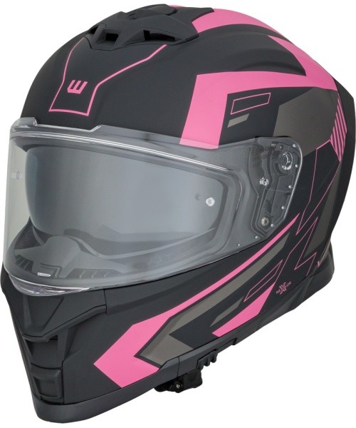 Mootorrattakiiver W-TEC Nexwor Futurose - Roosa