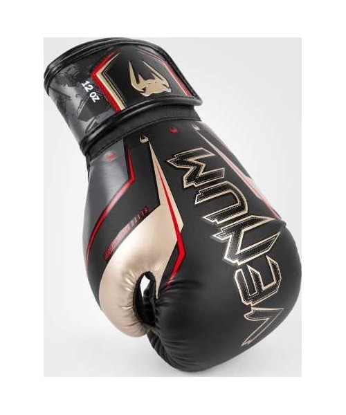 Venum Elite Evo poksikindad, must/kuld/punane