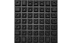 Multifunctional Rubber Tile Base Antishock - Grey