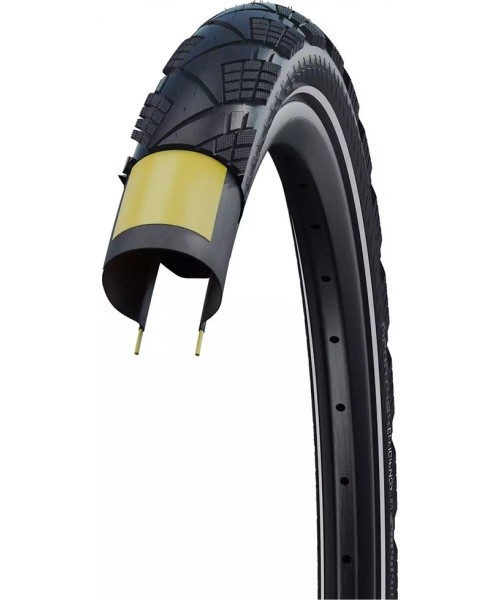 Schwalbe Marathon Efficiency Reflex Tire 28 x 2.00" (50-622), Foldable, Reflex (black)