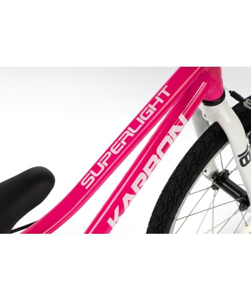 Karbon Superlight Automatic 18 bicycle, pink