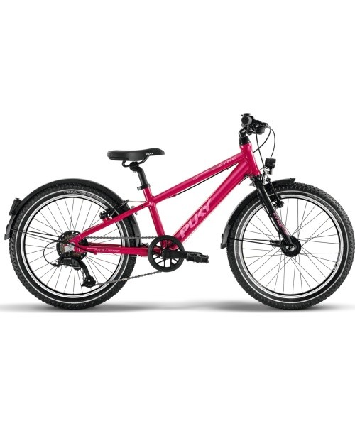 PUKY Cyke 20-7 Alu Active kids' bike, berry/black