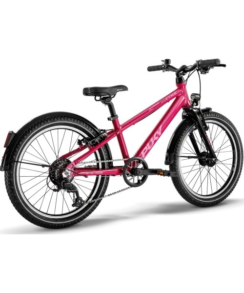 PUKY Cyke 20-7 Alu Active kids' bike, berry/black