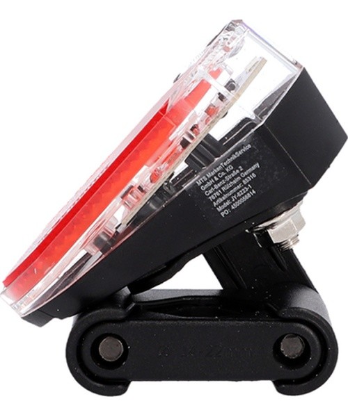 Fischer LED rear light for mudguard/frame, dynamo-powered