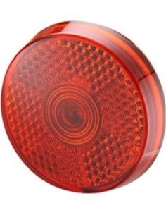 Fischer LED rear bike light, battery-powered