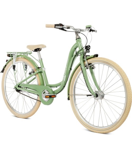 PUKY Skyride 26-7 Classic Alu Retro Green Bicycle