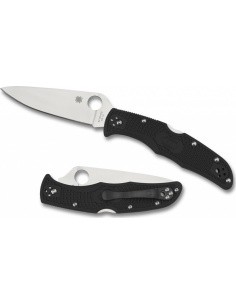 Folding Knife Spyderco C10FPBK Endura 4, Flat Ground, Black