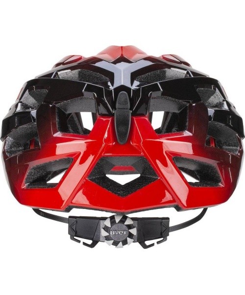 Uvex Race 7 kiiver, must/punane, 51-55 cm